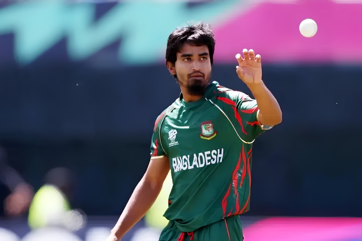 ইনজুরির কারণে দীর্ঘ মেয়াদের জন্য মাঠের বাইরে পেসার তানজিম সাকিব
