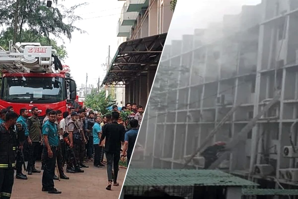 খুলনা মেডিক্যাল কলেজ হাসপাতালে অগ্নিকাণ্ড: আতঙ্কে রোগী সরানোর সময় একজনের মৃত্যু