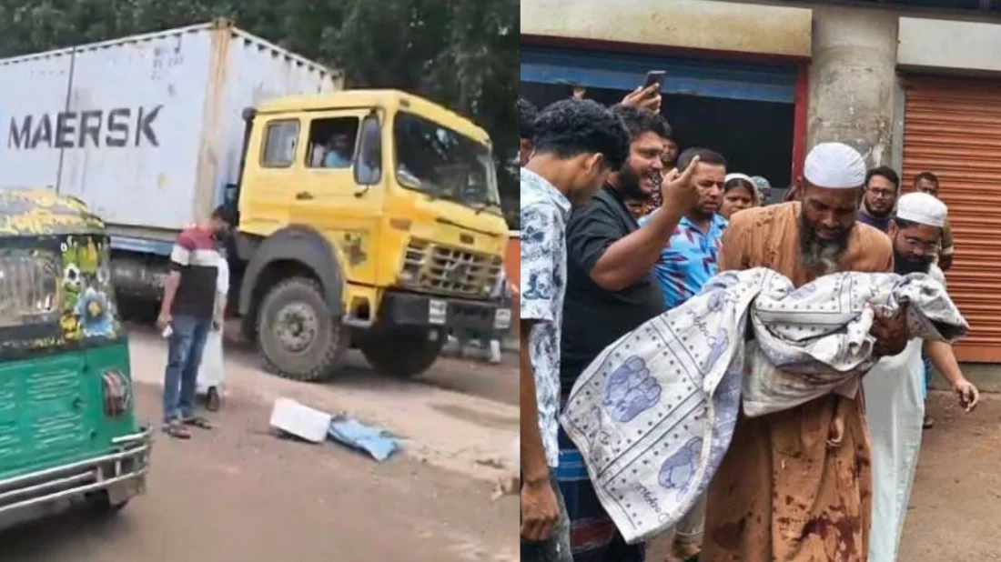 দেবিদ্বারে লরি চাপায় শিশুর মৃত্যু