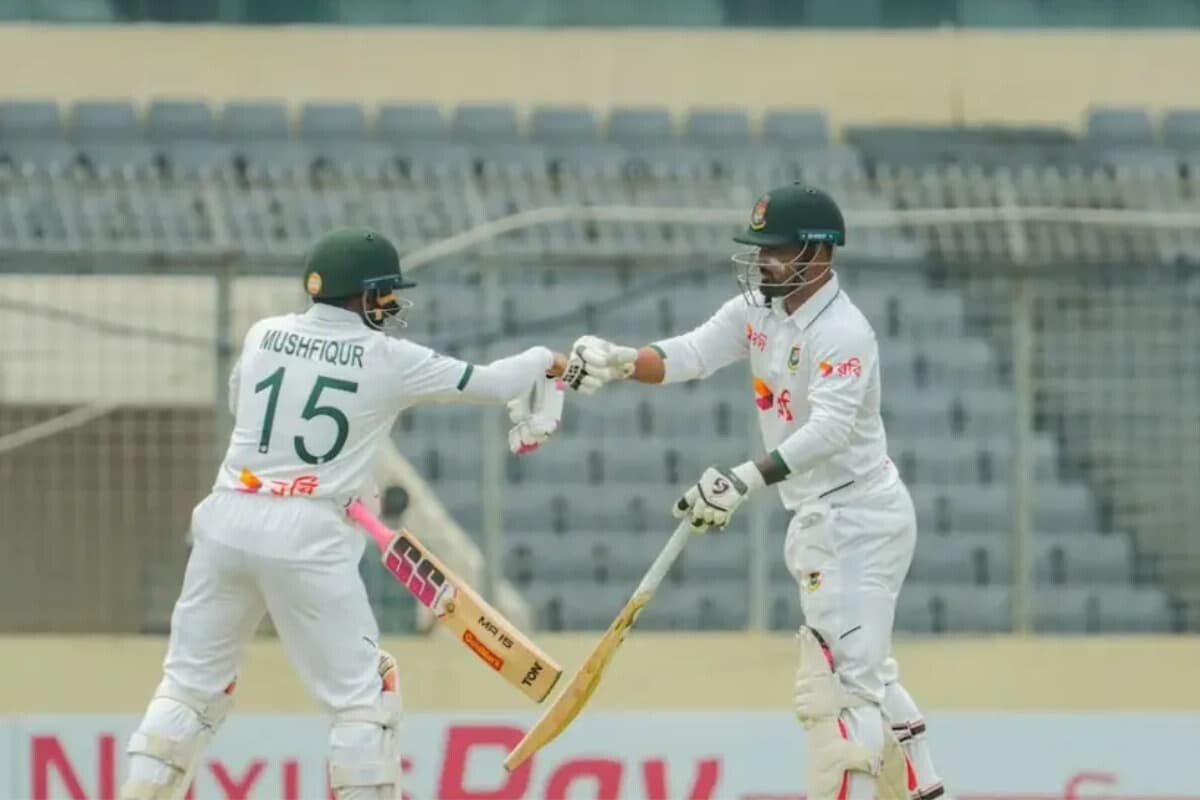 দ্বিতীয় ইনিংসে পাকিস্তান ক্রিকেট দলের বিপক্ষে বাংলাদেশের বড় লিড