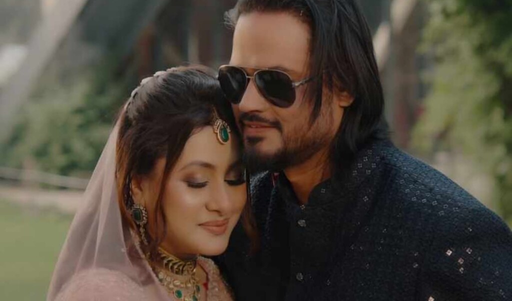 নববধূর সাজে স্বামীর সঙ্গে চিত্রনায়িকা পূর্ণিমার ভিডিও 4 নববধূর সাজে স্বামীর সঙ্গে চিত্রনায়িকা পূর্ণিমার ভিডিও