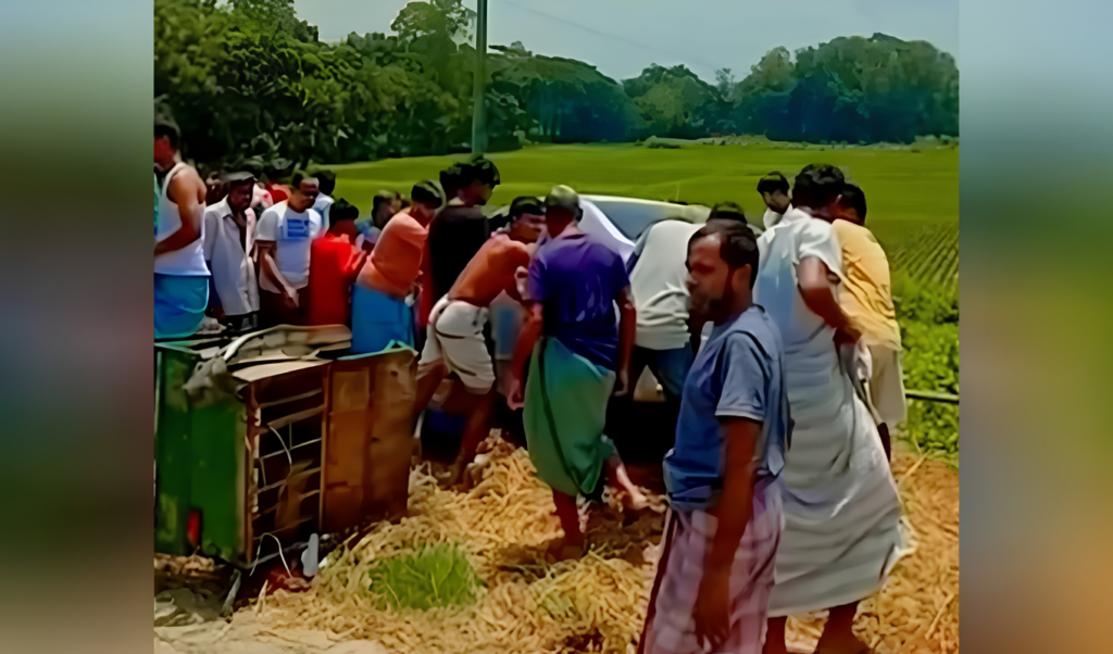 নরসিংদীর শিবপুরে প্রাইভেটকার ও ইজিবাইক সংঘর্ষে নিহত ২ আহত ১ নরসিংদীর শিবপুরে প্রাইভেটকার ও ইজিবাইক সংঘর্ষে নিহত ২, আহত ১
