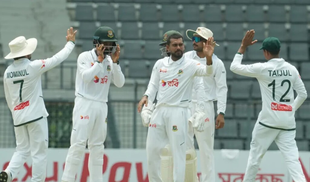 সিলেট টেস্টে জয়ের জন্য বাংলাদেশের দরকার ৮ উইকেট, পাকিস্তানের ৩৩৬ রান 4 সিলেট টেস্টে জয়ের জন্য বাংলাদেশের দরকার ৮ উইকেট, পাকিস্তানের ৩৩৬ রান