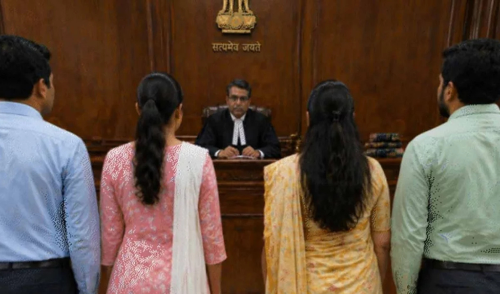 স্বামী অদলবদলের আবেদন মধ্যপ্রদেশ হাইকোর্টে দুই বোনের ব্যতিক্রমী আইনি লড়াই স্বামী অদলবদলের আবেদন: মধ্যপ্রদেশ হাইকোর্টে দুই বোনের ব্যতিক্রমী আইনি লড়াই