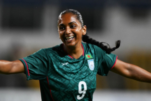 ১১ সেকেন্ডের গোলে এগিয়ে বাংলাদেশ নারী দল