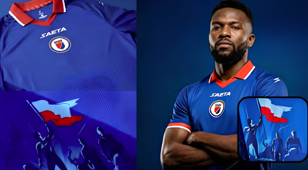 FIFA forces Haiti to change kit over war imagery যুদ্ধের চিত্র থাকায় হাইতির জার্সি বদলাতে বাধ্য করল ফিফা