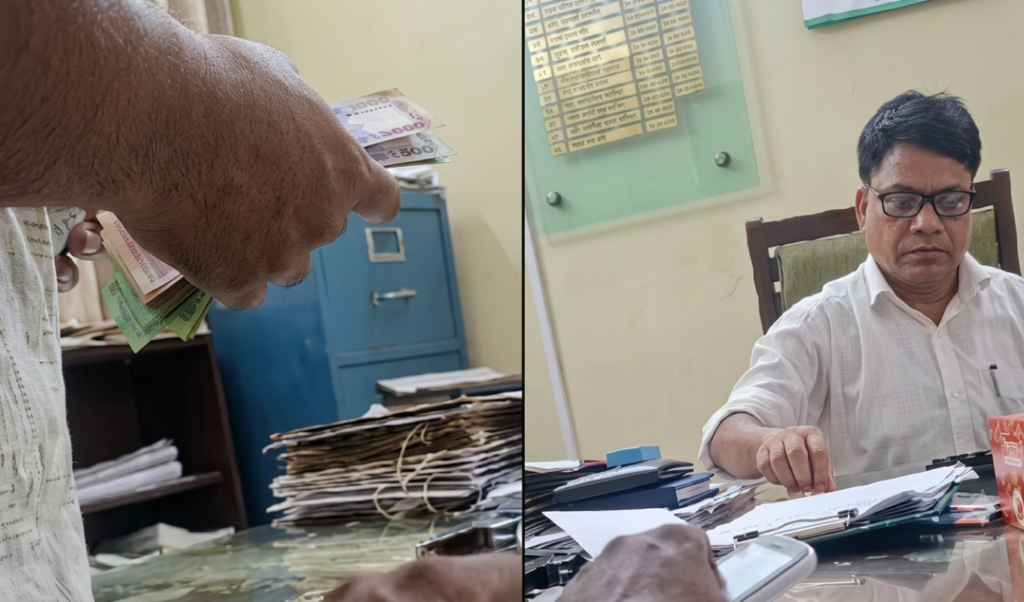 ক্যালকুলেটরে হিসাব কষে ঘুষ দাবি সরকারি কর্মকর্তার 2 ক্যালকুলেটরে হিসাব কষে ঘুষ দাবি সরকারি কর্মকর্তার