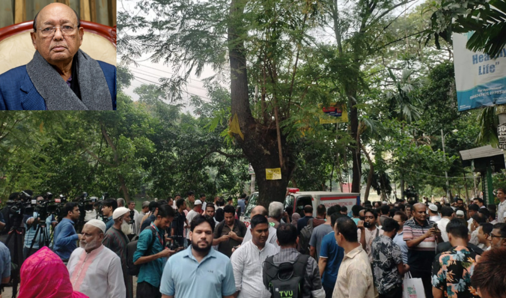 তোফায়েল আহমেদের প্রথম জানাজা ধানমণ্ডি তাকওয়া মসজিদে অনুষ্ঠিত হবে তোফায়েল আহমেদের প্রথম জানাজা ধানমণ্ডির তাকওয়া মসজিদে অনুষ্ঠিত হবে