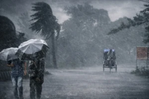 দশ অঞ্চলে দুপুরে ঝড়বৃষ্টির সতর্কতা জারি