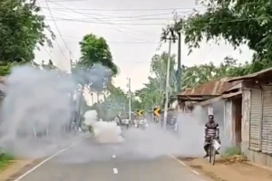 পলাশবাড়ীতে রাজনৈতিক সংঘর্ষ ধাওয়া
