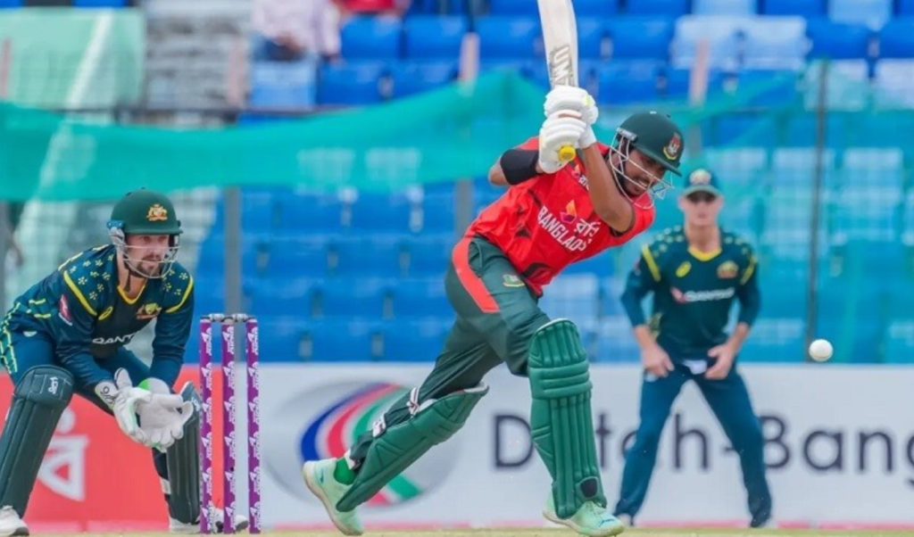 ব্যাটিং ধসে অস্ট্রেলিয়ার কাছে ৪ উইকেটে হারল বাংলাদেশ ব্যাটিং ধসে অস্ট্রেলিয়ার কাছে ৪ উইকেটে হারল বাংলাদেশ