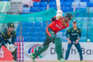 ব্যাটিং ধসে অস্ট্রেলিয়ার কাছে ৪ উইকেটে হারল বাংলাদেশ