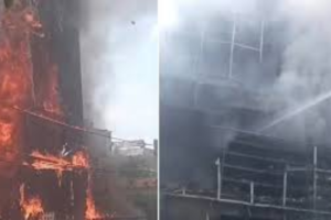 ভারতের লখনউয়ে কোচিং সেন্টারে অগ্নিকাণ্ডে নিহত ১৩