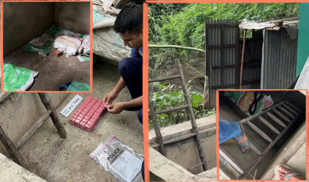 সিংগাইরে মাটির নিচে গোপন বাঙ্কারে মাদক কারবার সিংগাইরে মাটির নিচে গোপন বাঙ্কারে মাদক কারবার