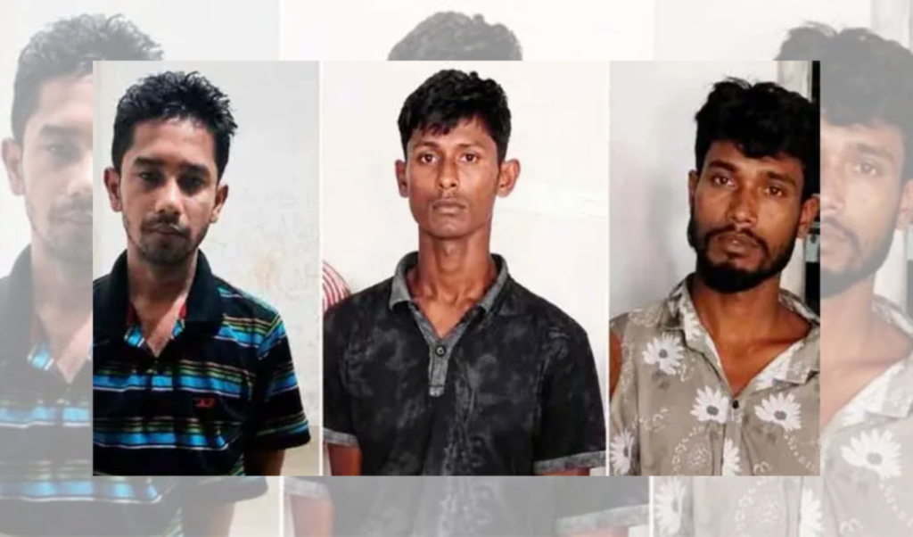আশুলিয়ায় চলন্ত বাসে নারীকে ধর্ষণচেষ্টা চালকসহ ৩ জন গ্রেপ্তার আশুলিয়ায় চলন্ত বাসে নারীকে ধর্ষণচেষ্টা: চালকসহ ৩ জন গ্রেপ্তার