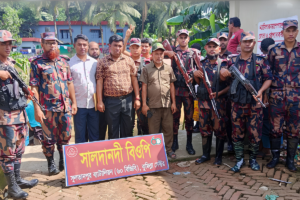 কসবা সীমান্তে বিজিবির অভিযানে ৬৫ কচ্ছপ জব্দ ও নদী-জলে অবমুক্ত