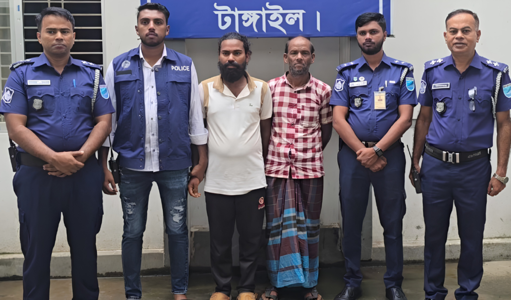 টাঙ্গাইলে ব্যবসায়ী হত্যা মামলায় মা ছেলেসহ গ্রেফতার ৫ আদালতে স্বীকারোক্তি টাঙ্গাইলে ব্যবসায়ী হত্যা মামলায় মা-ছেলেসহ গ্রেফতার ৫, আদালতে স্বীকারোক্তি