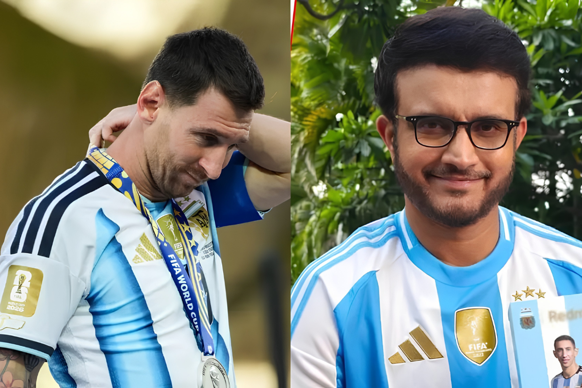 মেসির সমালোচকদের কড়া জবাব দিলেন সৌরভ গাঙ্গুলি