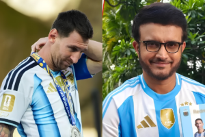 মেসির সমালোচকদের কড়া জবাব দিলেন সৌরভ গাঙ্গুলি