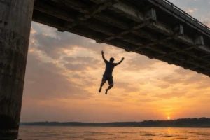 যমুনায় ঝাঁপ প্রেমিকের, সরে গেলেন প্রেমিকা