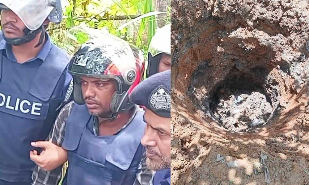 রাজনগরে স্ত্রী হত্যার পর উঠানে মরদেহ গোপন