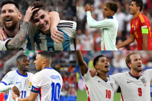 শেষ চারের মহালড়াইয়ের আগে আত্মবিশ্বাসে ফুটছে চার পরাশক্তি