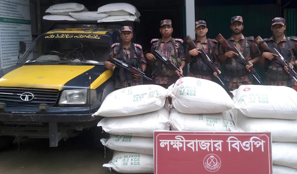 সিলেট সীমান্তে কোটি টাকার চোরাইপণ্য জব্দ 1 সিলেট সীমান্তে কোটি টাকার চোরাইপণ্য জব্দ