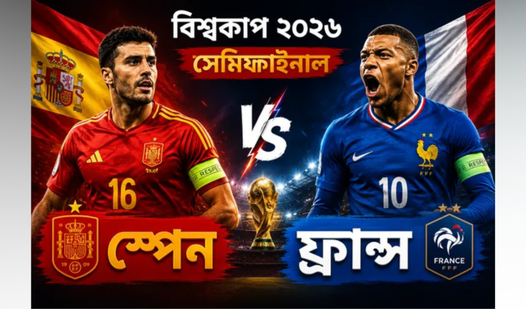 সেমিফাইনালে ফ্রান্স স্পেন লড়াই কার কেমন ইতিহাস সেমিফাইনালে ফ্রান্স-স্পেন লড়াই: কার কেমন ইতিহাস !