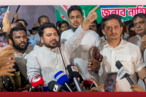 স্পষ্টভাবে আজকের এই বোমা বিস্ফোরণ প্রশাসনের সহায়তায় হয়েছেঃ নাহিদ ইসলাম