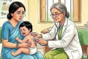 হামের উপসর্গে আরও এক শিশুর মৃত্যু