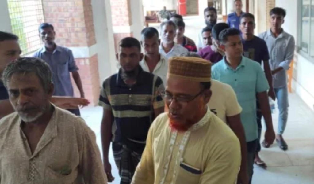 চাঁদাবাজির মামলায় শ্যামনগরের জামায়াত নেতা নজরুল ইসলাম চাঁদাবাজির মামলায় শ্যামনগরের জামায়াত নেতা নজরুল ইসলাম কারাগারে