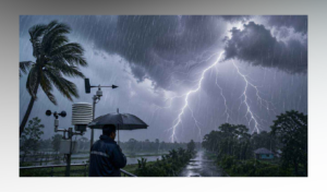 দেশের ১২ জেলায় ৬০ কিমি বেগে ঝোড়ো হাওয়া ও বৃষ্টির পূর্বাভাস