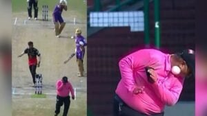 বলের আঘাতে আইসিইউতে আম্পায়ার ধর্মেশ ভরদ্বাজ বলের আঘাতে আইসিইউতে আম্পায়ার ধর্মেশ ভরদ্বাজ