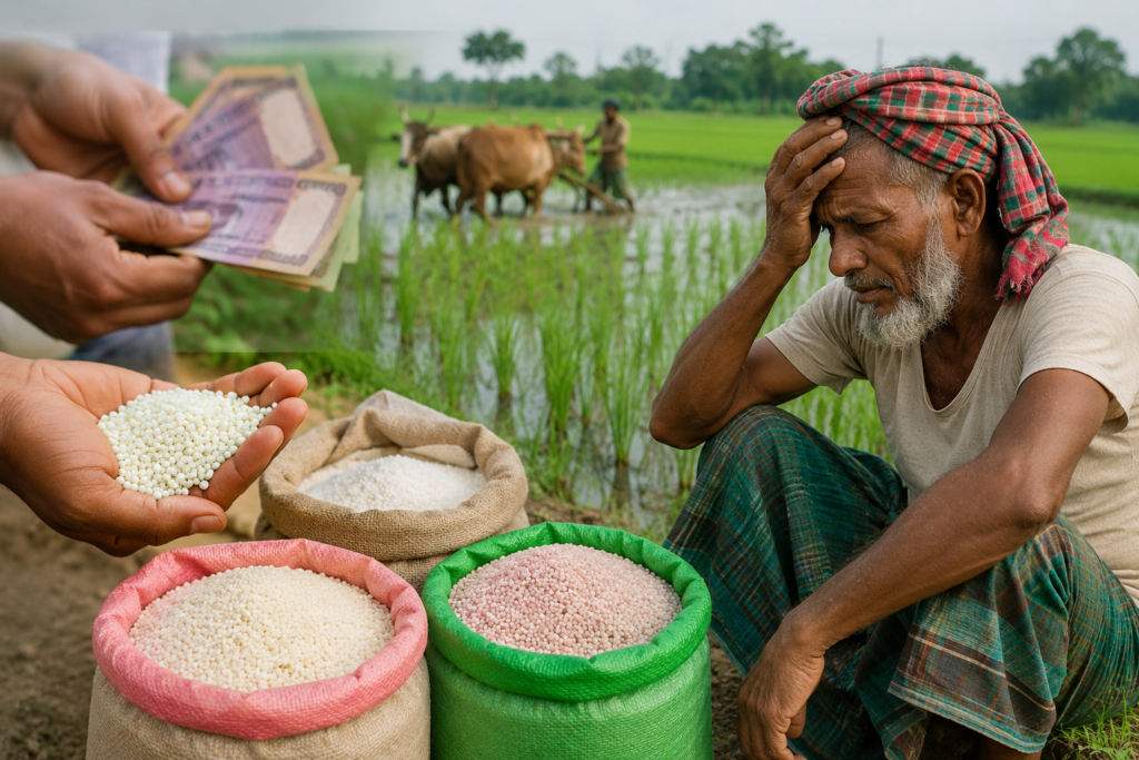 বাউফলে বাড়তি দামে সার, বিপাকে আমন চাষিরা 2 বাউফলে বাড়তি দামে সার, বিপাকে আমন চাষিরা