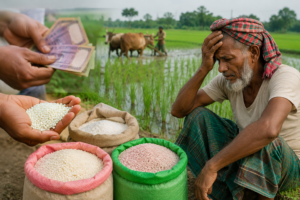 বাউফলে বাড়তি দামে সার, বিপাকে আমন চাষিরা