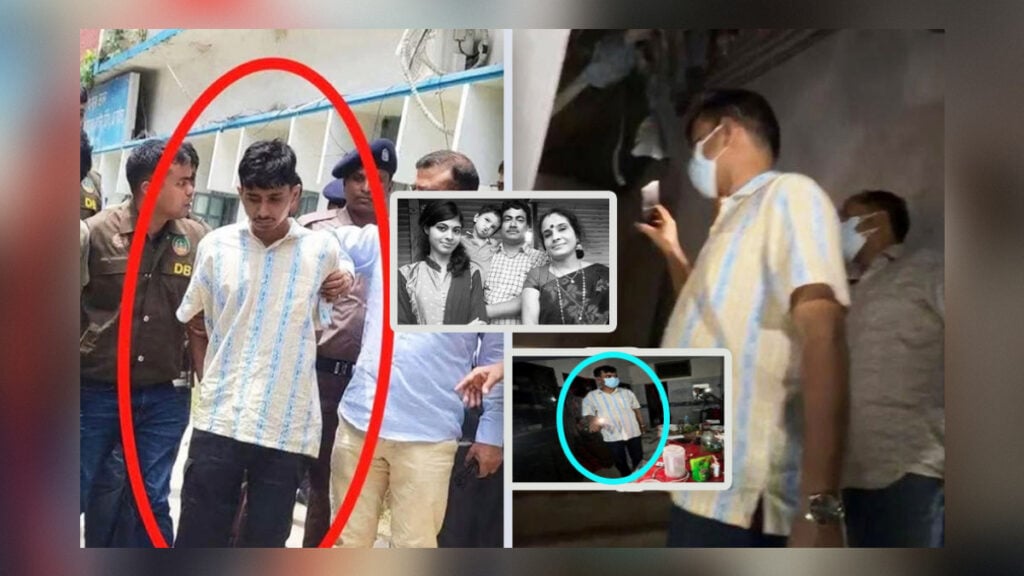 রংপুরের ৪ হত্যা: আসামির কাপর ঘিরে প্রশ্ন 2 রংপুরের ৪ হত্যা আসামির শার্ট ঘিরে প্রশ্ন