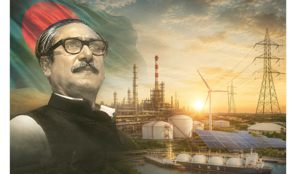 স্বনির্ভর জ্বালানি খাত: বঙ্গবন্ধুই আমাদের সমৃদ্ধির পথপ্রদর্শক 2 স্বনির্ভর জ্বালানি খাত বঙ্গবন্ধুই আমাদের সমৃদ্ধির পথপ্রদর্শক