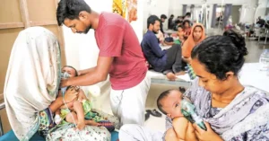 হাম উপসর্গে ২৪ ঘণ্টায় আরও চার শিশুর মৃত্যু হাম উপসর্গে ২৪ ঘণ্টায় আরও চার শিশুর মৃত্যু
