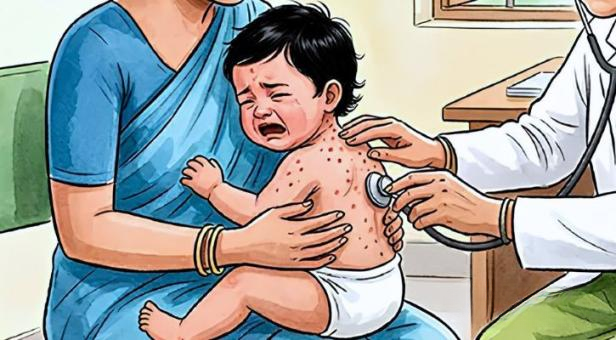 হামে তিনজনের মৃত্যু নতুন আক্রান্ত ১২১৮ হামে তিনজনের মৃত্যু, নতুন আক্রান্ত ১,২১৮