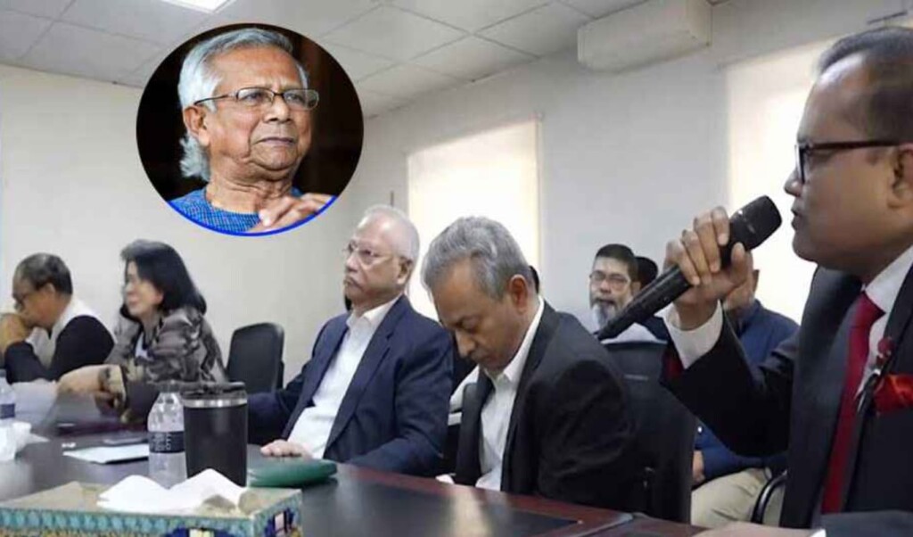 ‘দেশকে অথৈ সাগরে ফেলেছেন ড. ইউনূস’: ব্যবসায়ীদের অভিযোগ ও বাস্তবতা 3 ‘দেশকে অথৈ সাগরে ফেলেছেন ড. ইউনূস’ ব্যবসায়ীদের অভিযোগ ও বাস্তবতা