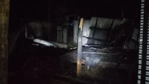 জুয়া-নেশার টাকা না পেয়ে বসতঘরে আগুন দুই ভাইয়ের