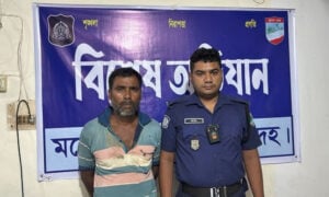 ঝিনাইদহে নারীকে ধর্ষণের অভিযোগে ব্যক্তি গ্রেপ্তার