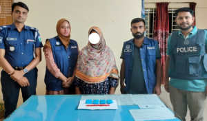 দোয়ারাবাজারে ৬৩০ পিস ইয়াবাসহ নারী মাদক কারবারি গ্রেফতার
