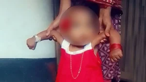 নেশার টাকার দাবিতে ১১ মাসের সন্তান জিম্মির অভিযোগ