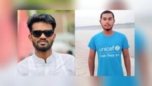 মাদারগঞ্জে মানববন্ধন থেকে ছাত্রলীগের দুই নেতা আটক