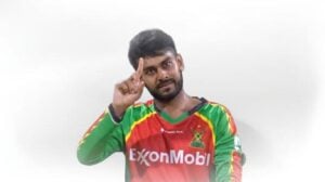 মিরাজের দারুণ পারফরম্যান্সেও গায়ানার হার