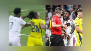 চুল টানার ঘটনায় চার ম্যাচ নিষিদ্ধ ভিনিসিয়ুস, খেলবেন না এল ক্লাসিকোয়