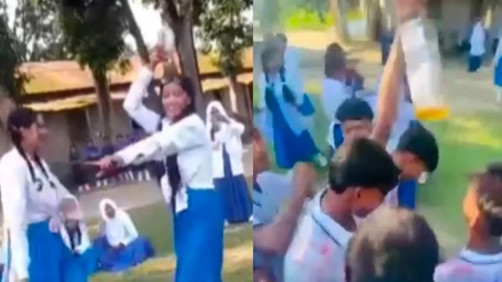 নাটোরে বিদ্যালয়ের মাঠে মদের বোতল হাতে শিক্ষার্থীদের নাচ, ভিডিও ভাইরাল 3 নাটোরে বিদ্যালয়ের মাঠে মদের বোতল হাতে শিক্ষার্থীদের নাচ, ভিডিও ভাইরাল