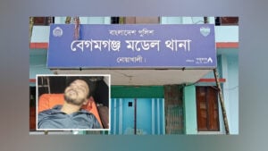 নোয়াখালীতে দোকানে ঢুকে ব্যবসায়ীকে গুলি