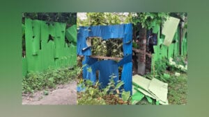 পুলিশ চলে যাওয়ার পর বাড়িতে হামলা, স্বামীকে বাঁচাতে স্ত্রীর কান্না